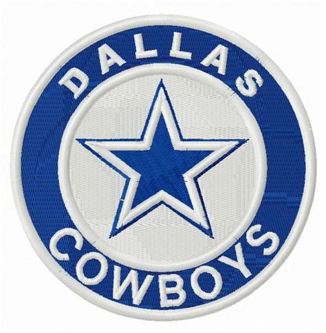 dallas cowboys machine embroidery designs - sectionalviewengineeringdrawing