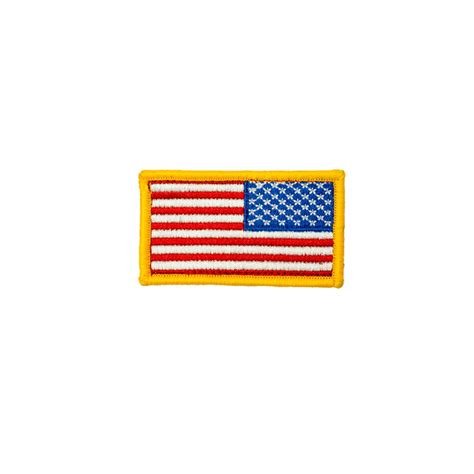 Reverse Standard American Flag Patch