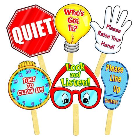 MANAGE YOUR CLASS SIGNS | Classroom signs, Kindergarten classroom decor ...