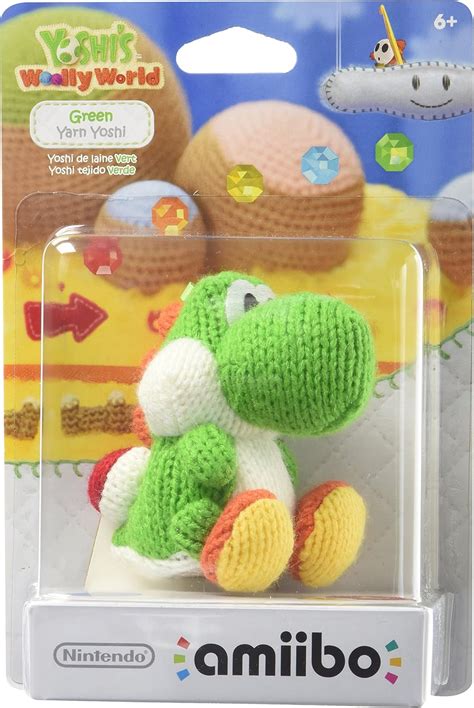 Green Yarn Yoshi amiibo : Amazon.ca: Video Games