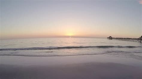 Naples Beach, Florida Sunset - YouTube