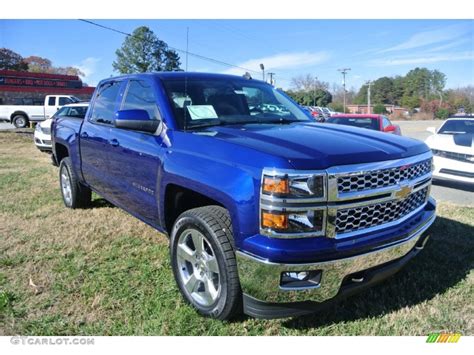 2014 Blue Topaz Metallic Chevrolet Silverado 1500 LT Crew Cab 4x4 ...