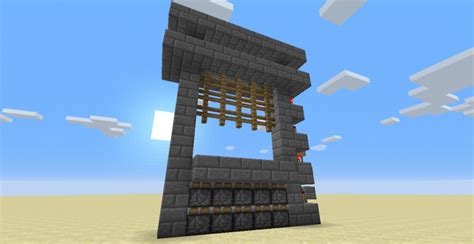 Redstone| Functional Castle Gate Minecraft Map