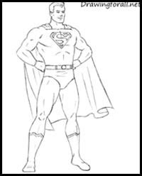 How to Draw Superman Comics : Drawing Tutorials & Drawing & How to Draw Superman Comic Strips ...