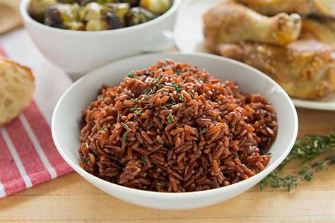 Camargue (French Red) Rice Pilaf