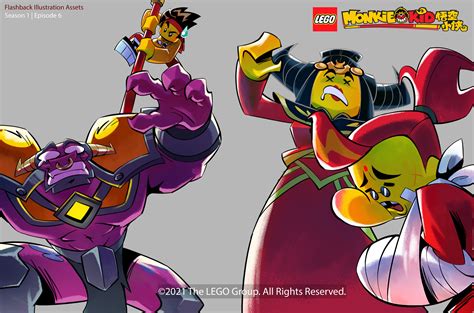 Donavan Foo - LEGO Monkie Kid S1 - Illustrations