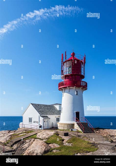 lighthouse, lindesnes fyr, lighthouses Stock Photo - Alamy