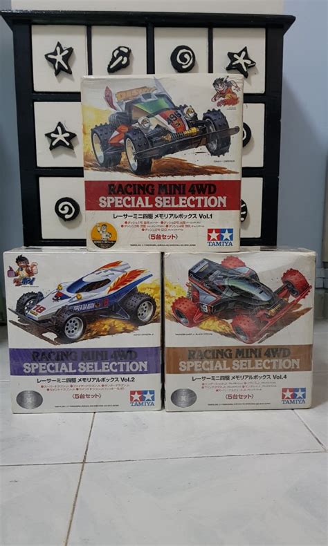 Tamiya Racing Mini 4wd Special Selection, Hobbies & Toys, Toys & Games on Carousell