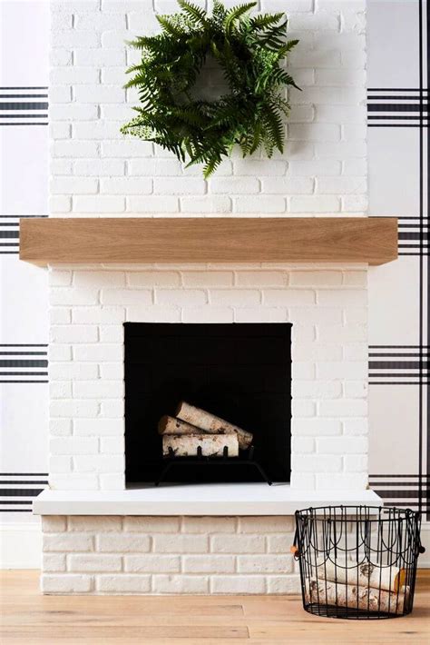 30 Unique White Brick Fireplace Ideas You Can DIY