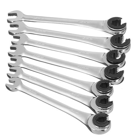 Metric Tubing Ratchet Wrench Flexible Head Steel 8-14mm Repair Tool – Alexnld.com