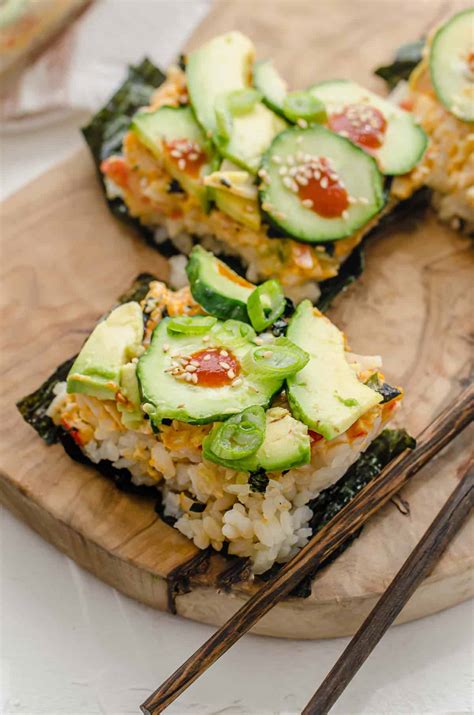 Sushi Bake (Easy Family Friendly Casserole) - Abbey's Kitchen