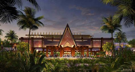 Disney's Polynesian Village Resort Has Reopened with New Moana Design