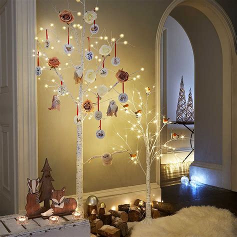 4ft - 6ft Kaleidoscope LED Birch Trees by Collection | Kaleidoscope ...