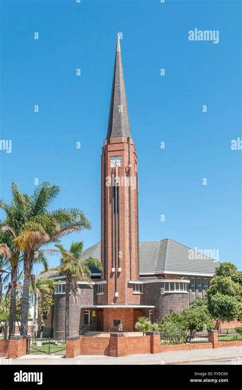 HUMANSDORP, SOUTH AFRICA - FEBRUARY 28, 2016: The Dutch Reformed Church ...