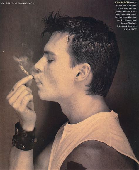 Hot Wallpaper: Johnny Depp Smoking.