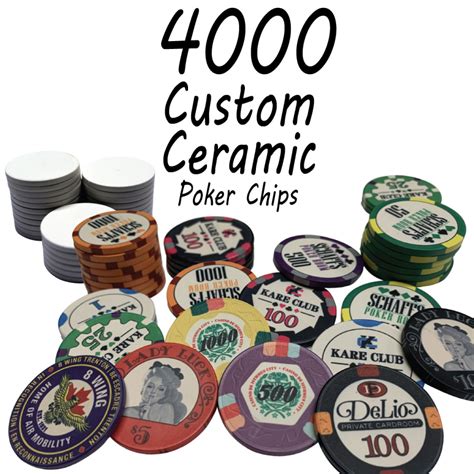 Custom Ceramic Poker Chips | Straight Poker Supplies
