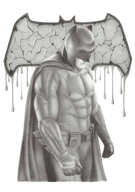 Introducir 50+ imagen batman ben affleck drawing - Abzlocal.mx