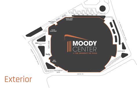 Arena Maps - Moody Center