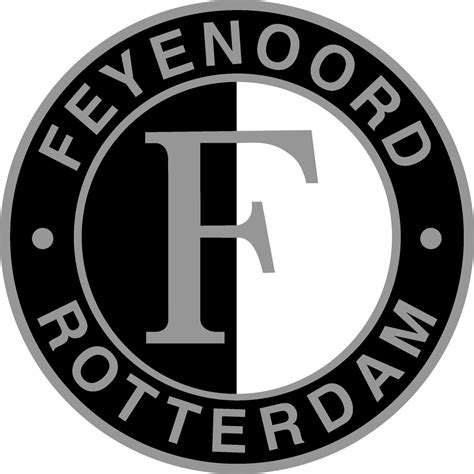 Feyenoord Logo Black and White – Brands Logos