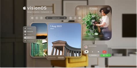 visionOS Design Templates + Components | Figma