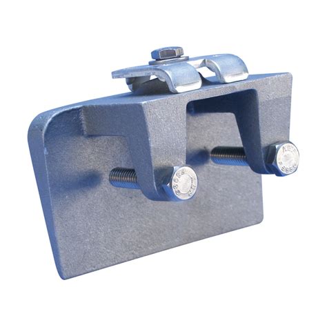 LPA557 - Cast Two Bolt Beam Bonding Clamp, Aluminum, 1″ Max Flange ...