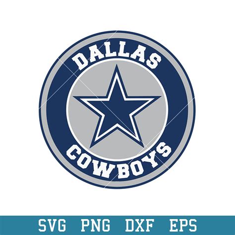 Dallas Cowboys Circle Logo Svg, Dallas Cowboys Svg, NFL Svg, | Inspire ...