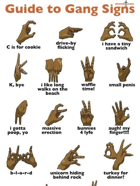 Future Twit: Guide to Gang Signs