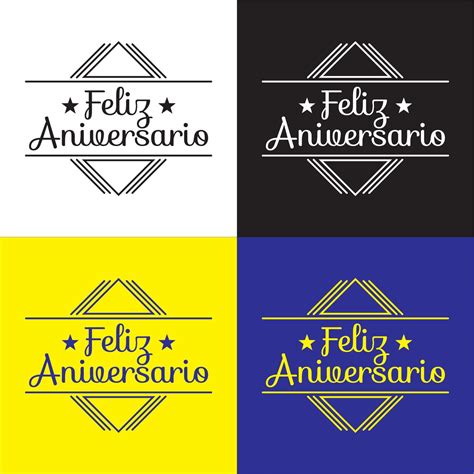 Greeting Card Happy Birthday in Portuguese simple typography 14398320 ...