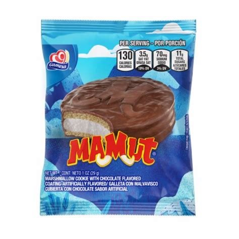 Gamesa® Mamut® Chocolate Flavored Marshmallow Cookie, 1.02 oz - Smith’s ...