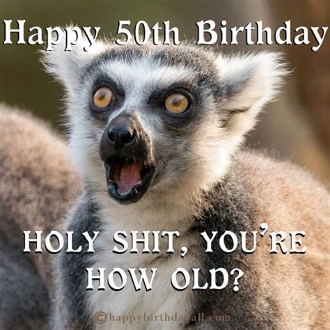 40+ Funny 50th Birthday Memes for Oldies