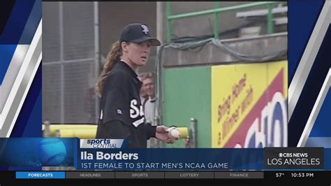 Ila Borders on her journey through the game of baseball - YouTube