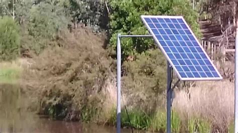 Solar Water Pump Installation - YouTube