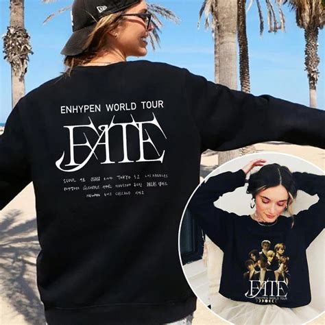 ENHYPEN World Tour FATE Stitching Photo Sweatshirt