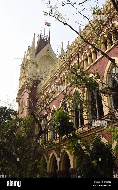 The Calcutta High Court, Kolkata, West Bengal, India. It is the oldest ...