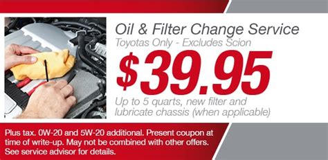 How Much Is An Oil Change At A Toyota Dealership?