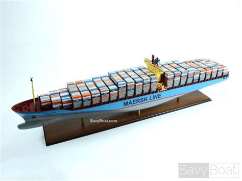 Emma Maersk E-Class Container Ship - Handmade Wooden Model Ship