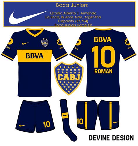 Boca Juniors Home Kit