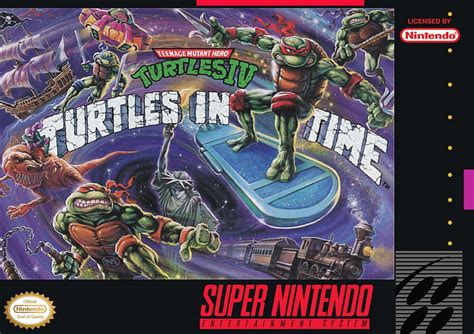 Teenage Mutant Ninja Turtles IV SNES Super Nintendo