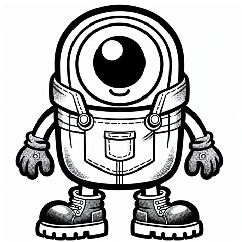 Minion Coloring Pages – Custom Paint By Numbers