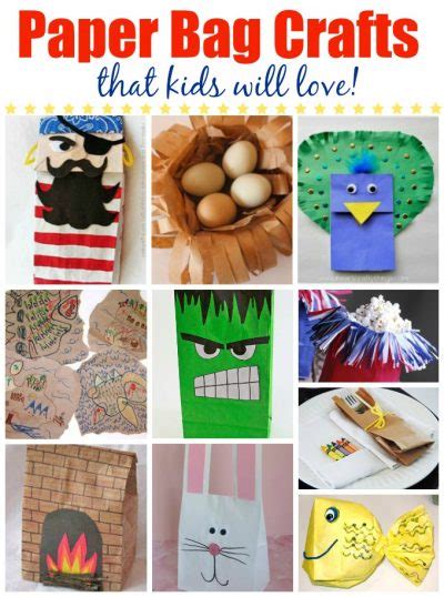 Paper Bag Crafts for Kids | Fun Family Crafts