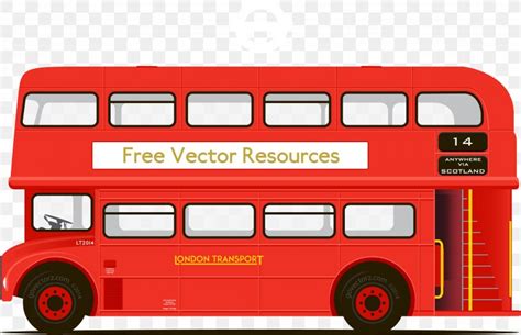 London Bus Clipart