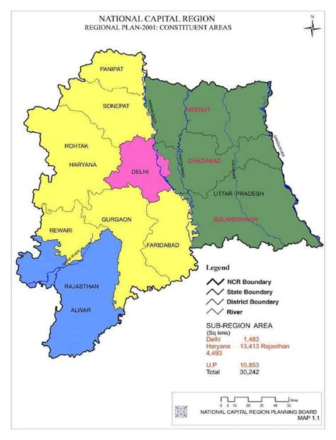 NCR Regional Plan - National Capital Region 2021 | India | Planning Tank®