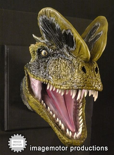 Life Size Dilophosaurus spitter Dinosaur Head Prop Replica - Etsy