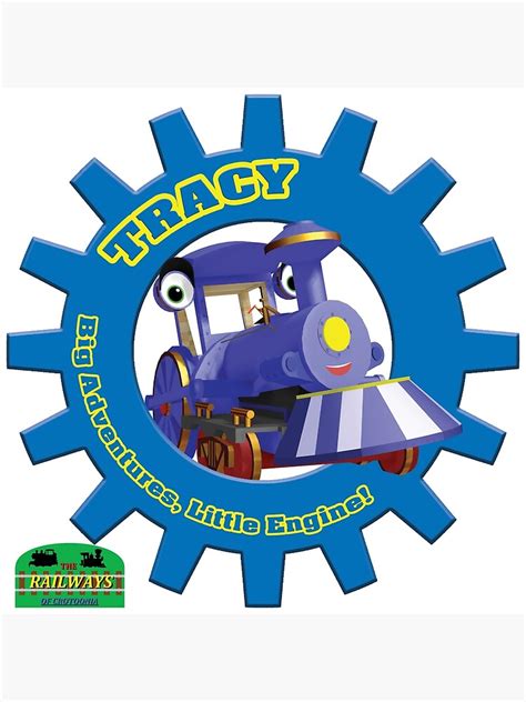 "Crotoonia - "Tracy the Little Engine"" Poster for Sale by TheMilanTooner | Redbubble