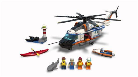 Heavy-duty Rescue Helicopter - LEGO City Coast Guard - 60166 - Product Animation - YouTube