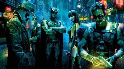 Watchmen HD Wallpaper Featuring Malin Akerman