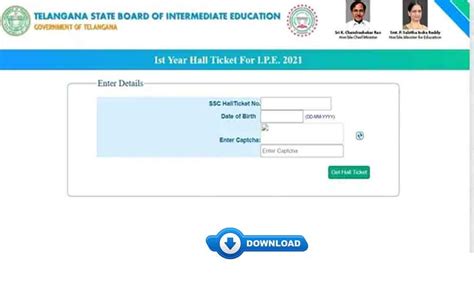 Telangana inter exam 2021 first year hall tickets released, download now