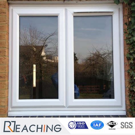 High Quality Conch Profile White UPVC/PVC Casement Window for ...