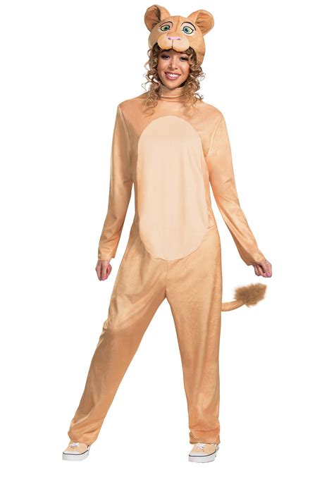 Disney Animated Lion King Nala Jumpsuit Costume for Women