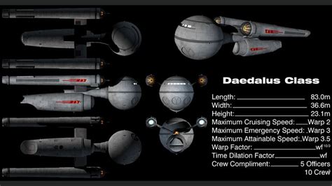 Daedalus class starship | Starfleet ships, Starship, Ship